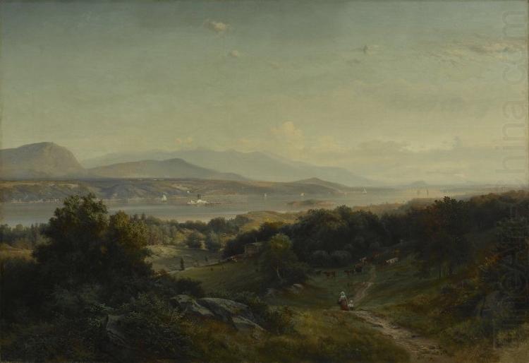 Landscape Hyde Park New York, Johann Hermann Carmiencke